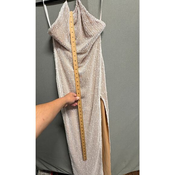 MICHAEL COSTELLO x REVOLVE Noomi Maxi Dress in Ivory Size XS - Picture 13 of 16